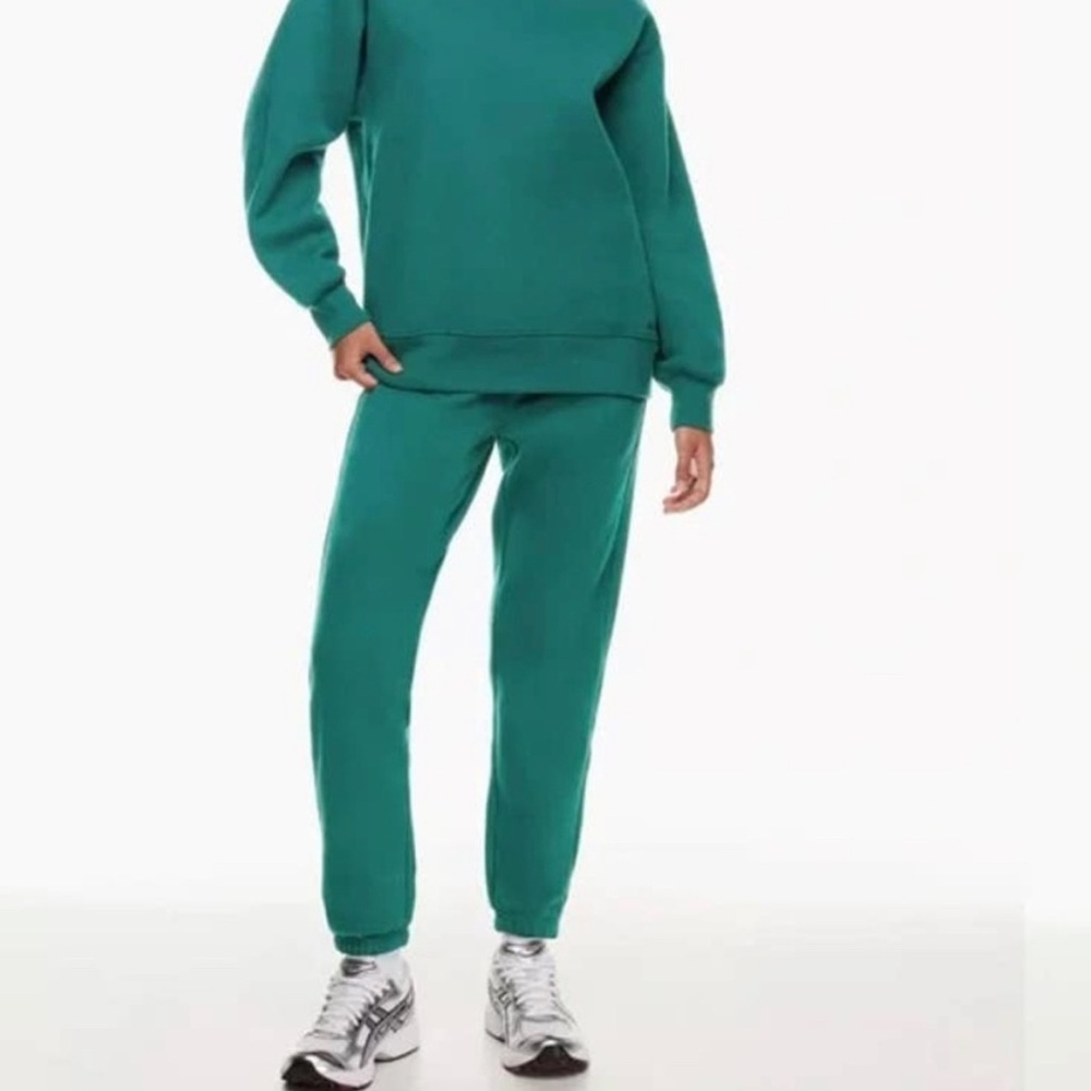 ARITZIA // TNA SWEAT FLEECE EXTRA FLEECE // MEGA FIT // S // BIOME GREEN